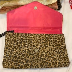 Leopard Print Clutch